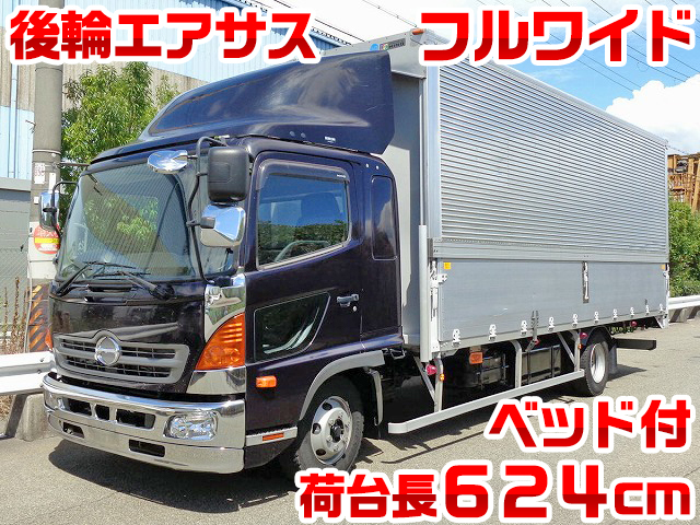 HINO Ranger Aluminum Wing TKG-FD7JLAG 2015 598,495km