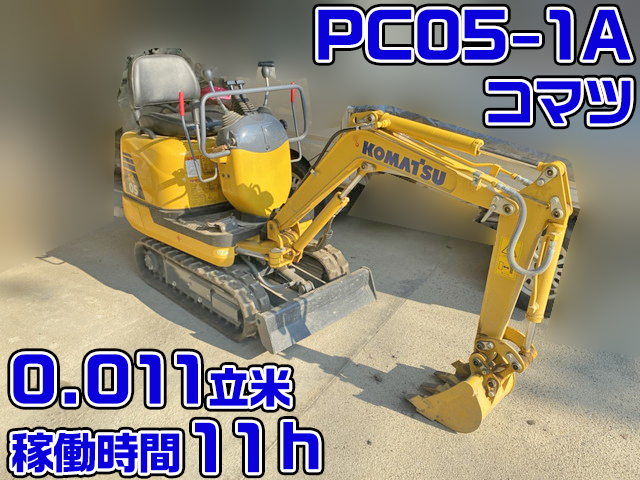 KOMATSU  Mini Excavator PC05-1A 2017 11h