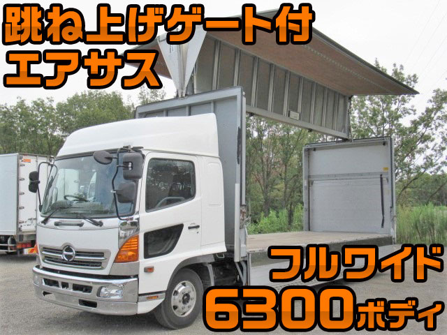 HINO Ranger Aluminum Wing BDG-FD8JLWG 2008 624,832km