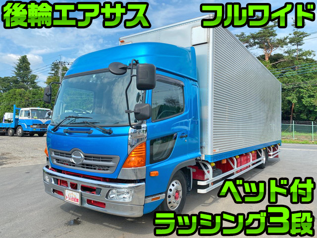 HINO Ranger Aluminum Van TKG-FD7JUAG 2016 187,217km