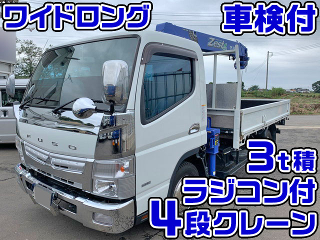 MITSUBISHI FUSO Canter Truck (With 4 Steps Of Cranes) TKG-FEB50 2014 63,368km