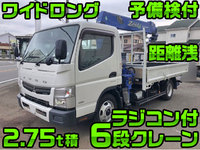 MITSUBISHI FUSO Canter Truck (With 6 Steps Of Cranes) TKG-FEB50 2013 32,689km_1
