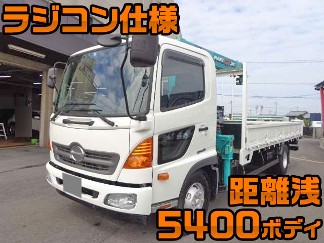 HINO Ranger Truck (With 3 Steps Of Cranes) TKG-FC9JKAP 2013 61,000km