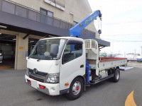 HINO Dutro Truck (With 5 Steps Of Cranes) TKG-XZU720M 2015 55,000km_2