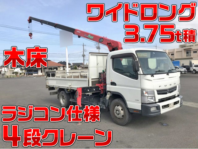MITSUBISHI FUSO Canter Truck (With 4 Steps Of Unic Cranes) TKG-FEB90 2012 360,706km