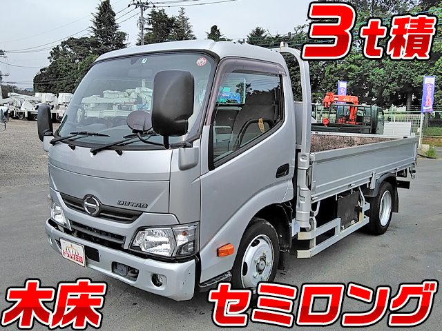 HINO Dutro Flat Body TKG-XZU645M 2016 20,661km