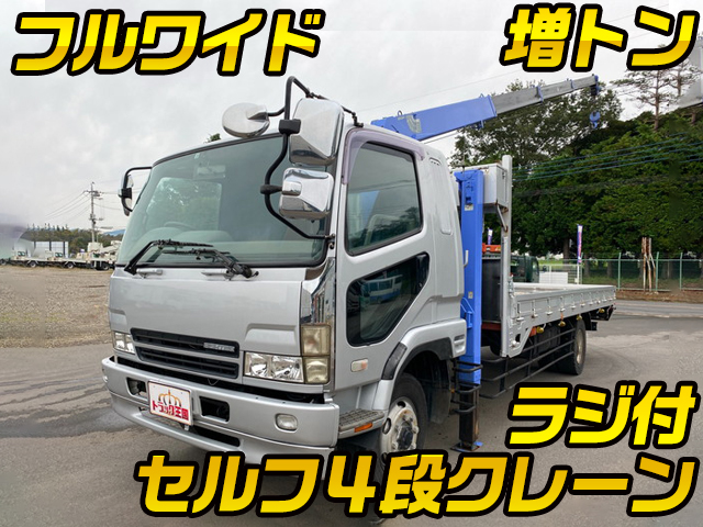 MITSUBISHI FUSO Fighter Self Loader (With 4 Steps Of Cranes) KL-FK61HLZ 2003 373,839km