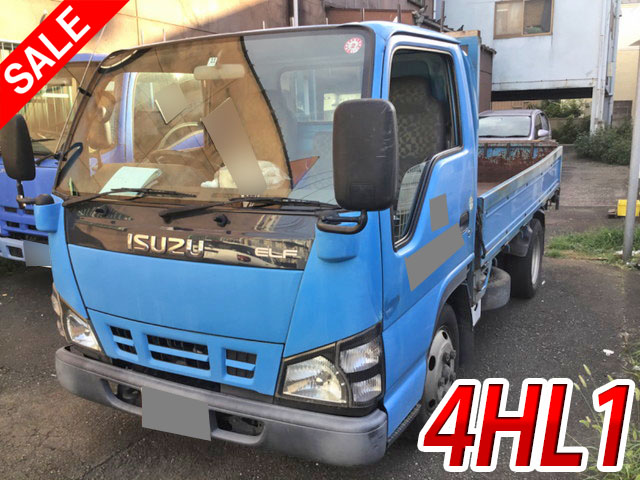 ISUZU Elf Flat Body PB-NKR81A 2005 197,553km