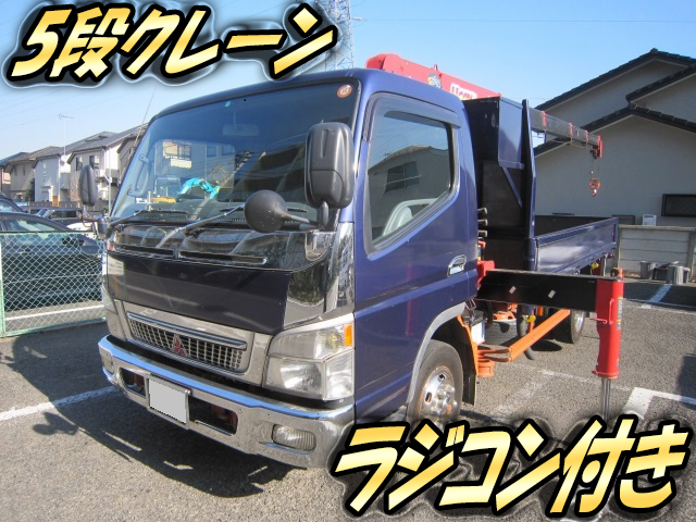 MITSUBISHI FUSO Canter Truck (With 5 Steps Of Cranes) KK-FE83EEN 2003 261,560km