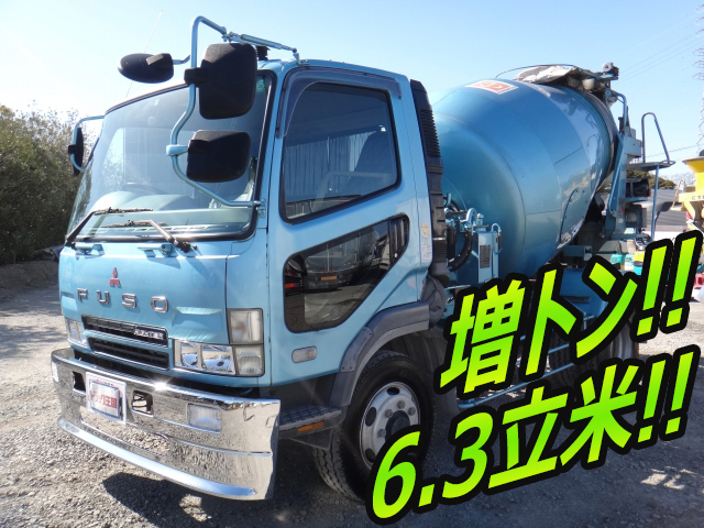 MITSUBISHI FUSO Fighter Mixer Truck KL-FK71HDZ 2002 104,365km