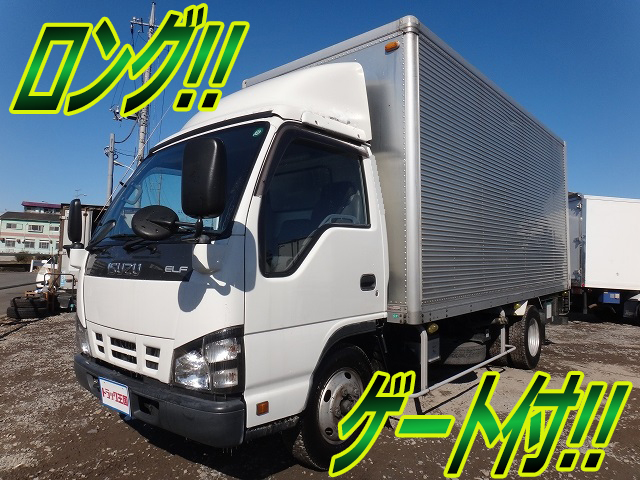 ISUZU Elf Aluminum Van PB-NKR81AN 2007 343,200km