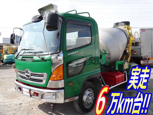 HINO Ranger Mixer Truck KK-FC1JCEA 2002 63,936km