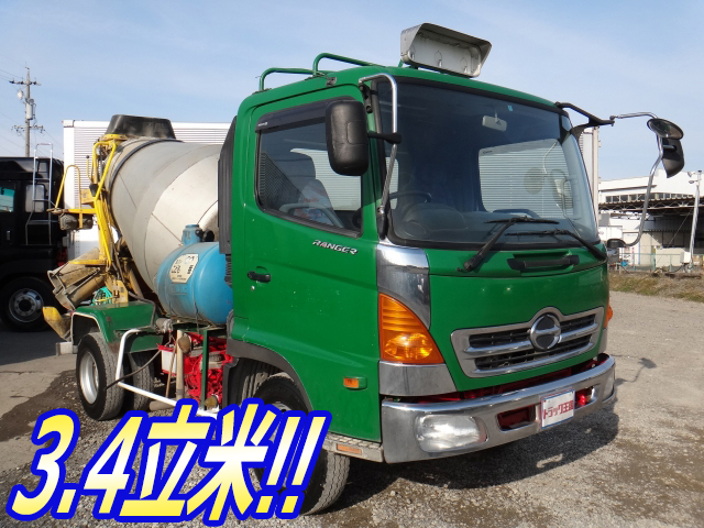 HINO Ranger Mixer Truck KK-FC1JCEA 2002 64,018km