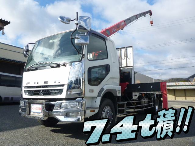 MITSUBISHI FUSO Fighter Truck (With 4 Steps Of Unic Cranes) PJ-FK62FZ 2006 430,074km