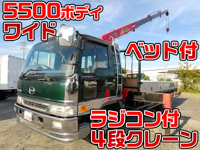 HINO Ranger Truck (With 4 Steps Of Unic Cranes) KC-FD1JLCA 1998 252,659km