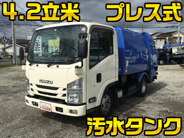ISUZU Elf Garbage Truck TPG-NMR85AN 2015 78,197km