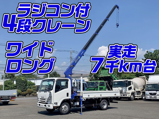 ISUZU Elf Truck (With 4 Steps Of Cranes) TRG-NPR85AR 2018 7,504km