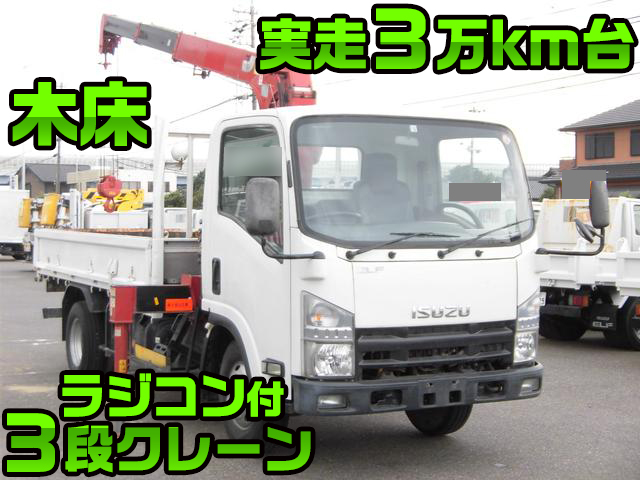 ISUZU Elf Truck (With 3 Steps Of Cranes) BKG-NMR85AN 2007 33,928km