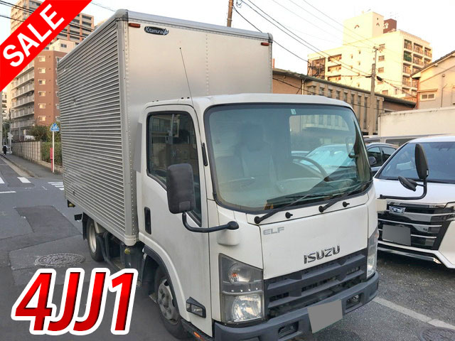 ISUZU Elf Aluminum Van BKG-NLR85AN 2008 243,446km