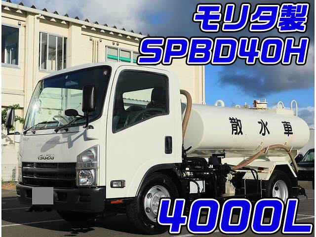 ISUZU Elf Sprinkler Truck SKG-NPR85YN 2014 10,750km