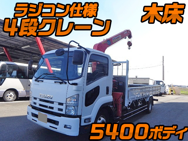 ISUZU Forward Truck (With 4 Steps Of Unic Cranes) TKG-FRR90S1 2014 60,000km