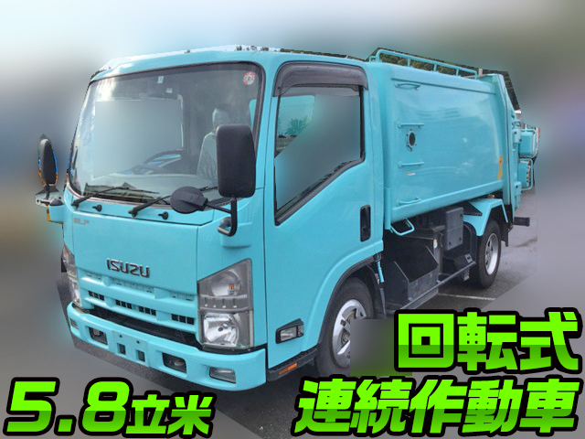 ISUZU Elf Garbage Truck TKG-NMR85N 2012 173,909km