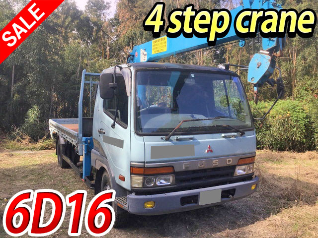 MITSUBISHI FUSO Fighter Truck (With 4 Steps Of Cranes) U-FK617H 1992 204,650km