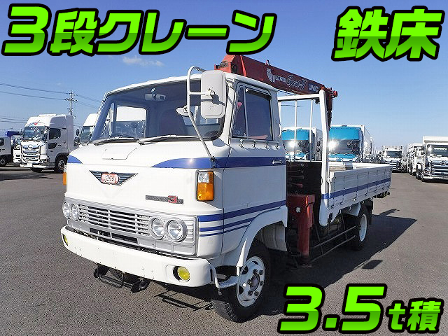 HINO Ranger Truck (With 3 Steps Of Cranes) K-KM500 1982 2,230km