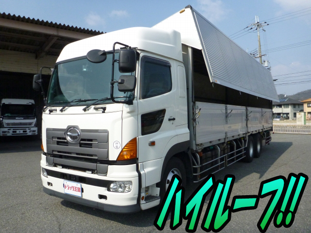 HINO Profia Aluminum Wing BKG-FR1EXYG 2007 897,089km