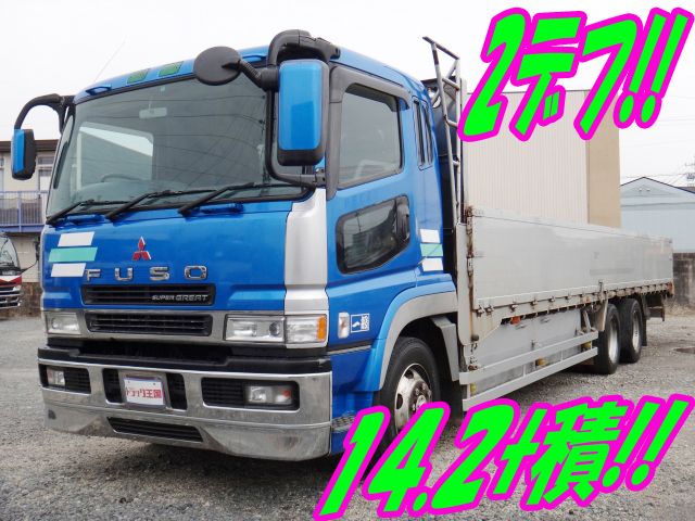 MITSUBISHI FUSO Super Great Aluminum Block KL-FV50JUZ 2002 1,075,990km