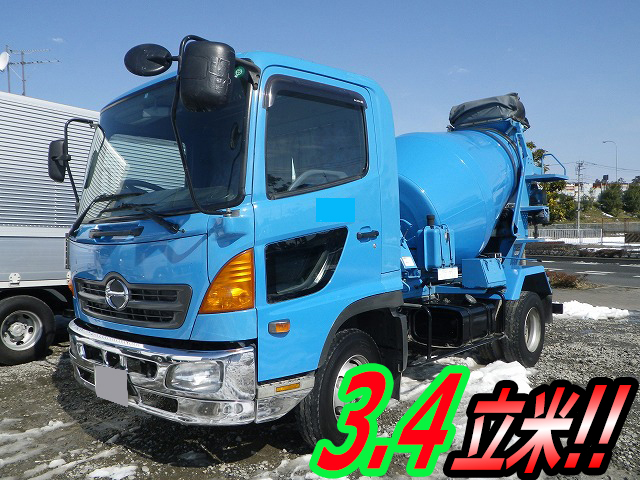 HINO Ranger Mixer Truck KK-FC1JCEA 2002 186,983km