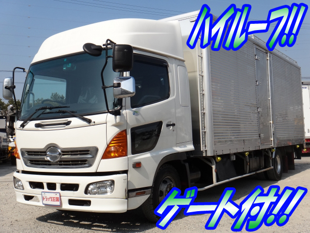 HINO Ranger Aluminum Van BDG-FD8JMWG 2007 274,437km