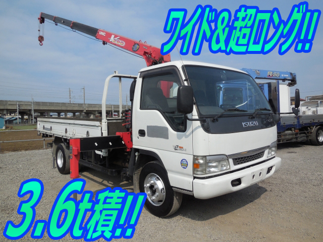 ISUZU Elf Truck (With 4 Steps Of Unic Cranes) KK-NPR75PR 2004 177,004km