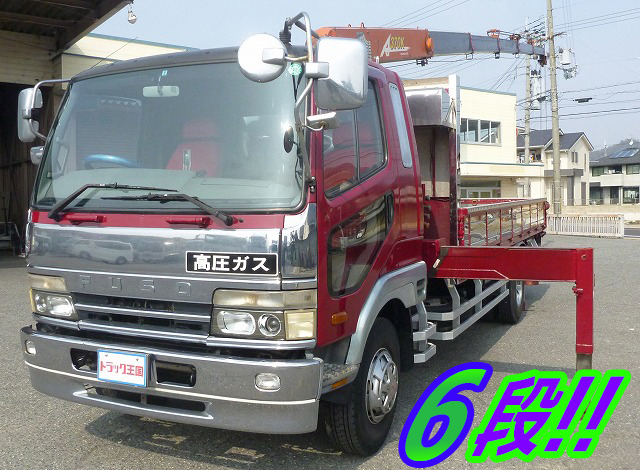 MITSUBISHI FUSO Fighter Truck (With 6 Steps Of Unic Cranes) KC-FK619J 1996 132,738km