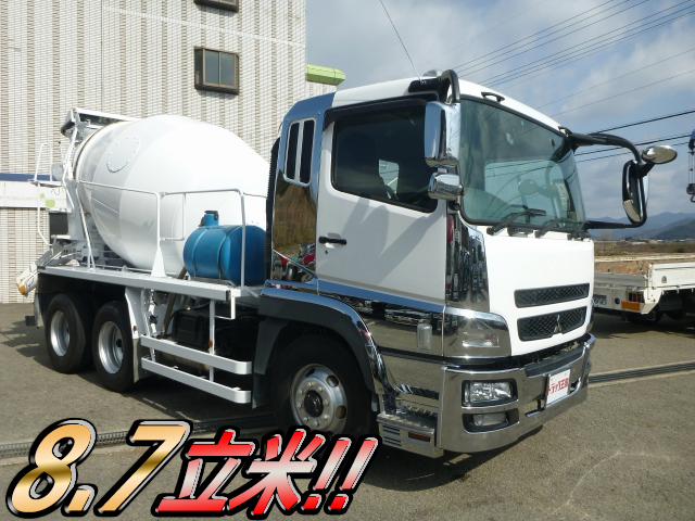 MITSUBISHI FUSO Super Great Mixer Truck BDG-FV50JX 2007 123,578km