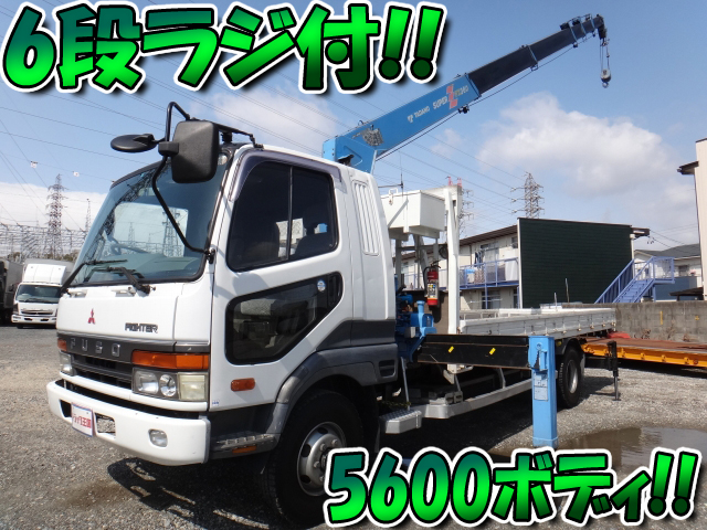 MITSUBISHI FUSO Fighter Truck (With 6 Steps Of Cranes) KC-FK618K 1995 167,106km