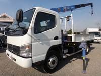 MITSUBISHI FUSO Canter Truck (With 3 Steps Of Cranes) PDG-FE83DY 2007 294,576km_1