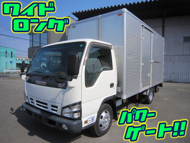 ISUZU Elf Aluminum Van PB-NPR81AN 2005 199,254km