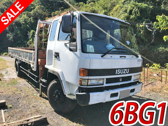 ISUZU Forward Truck (With 3 Steps Of Unic Cranes) U-FRR12LC 1991 85,679km