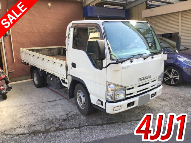 ISUZU Elf Flat Body SKG-NHR85A 2011 295,438km