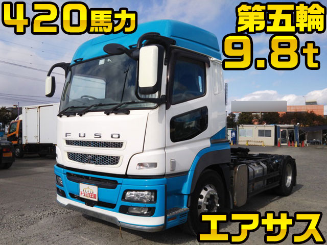 MITSUBISHI FUSO Super Great Trailer Head QKG-FP54VGR 2014 361,586km