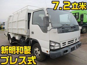 ISUZU Elf Garbage Truck PA-NPR81N 2005 140,000km_1