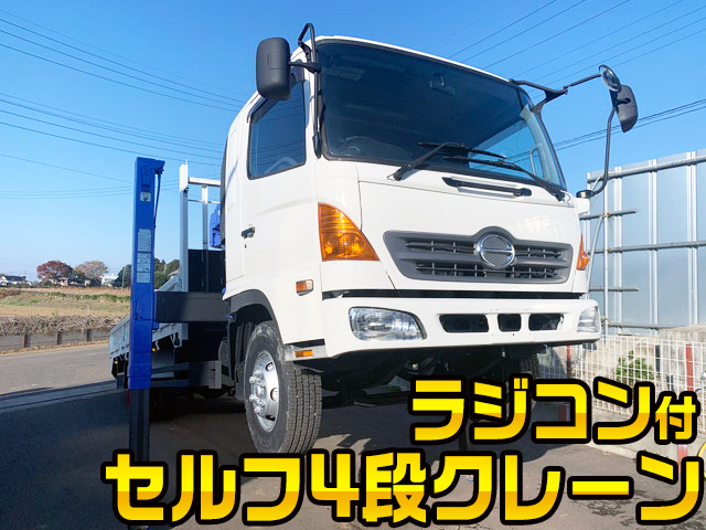 HINO Ranger Self Loader (With 4 Steps Of Cranes) BKG-FD7JLYA 2008 15,965km