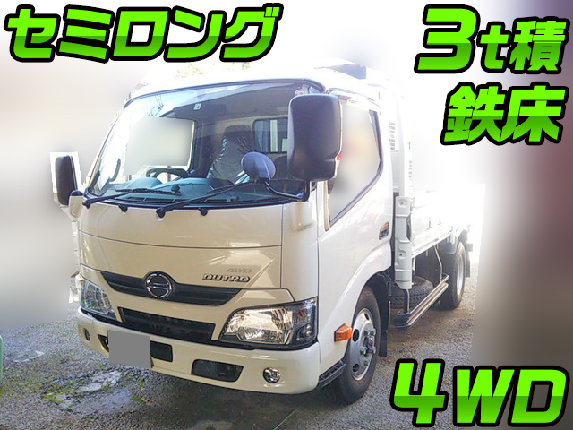 HINO Dutro Flat Body TKG-XZU685M 2018 20,847km