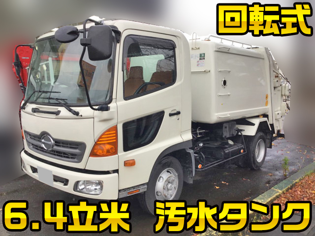 HINO Ranger Garbage Truck BDG-FC6JCWA 2011 162,361km