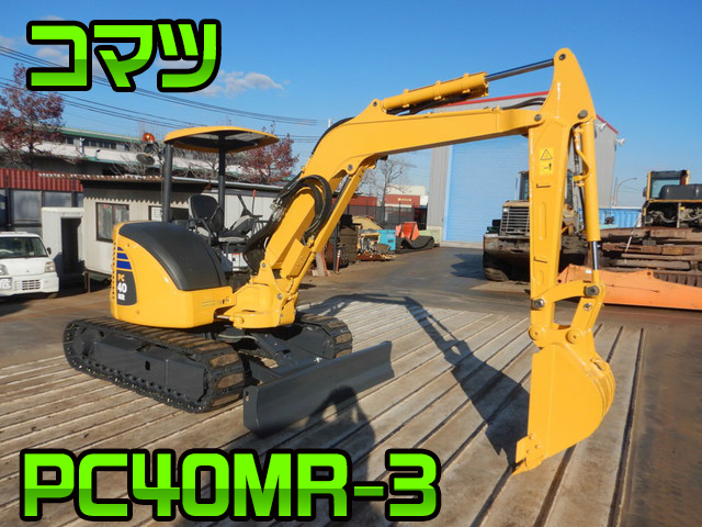 KOMATSU Others Mini Excavator PC40MR-3 2012 2,896h