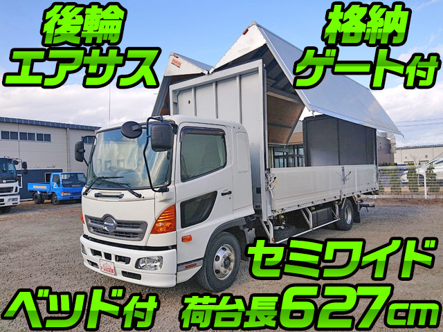 HINO Ranger Aluminum Wing TKG-FD9JLAG 2014 176,598km