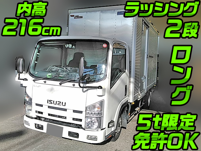 ISUZU Elf Aluminum Van TKG-NLR85AN 2013 149,518km