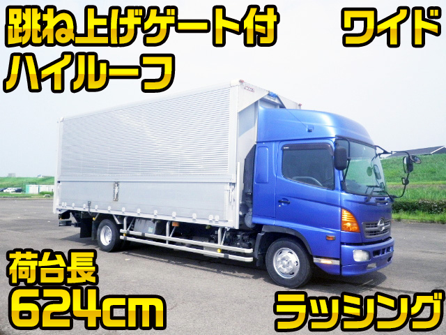 HINO Ranger Aluminum Wing BKG-FD7JLYA 2009 333,354km