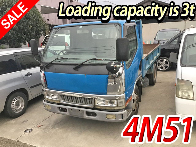 MITSUBISHI FUSO Canter Dump KK-FE53EBD 2000 248,095km